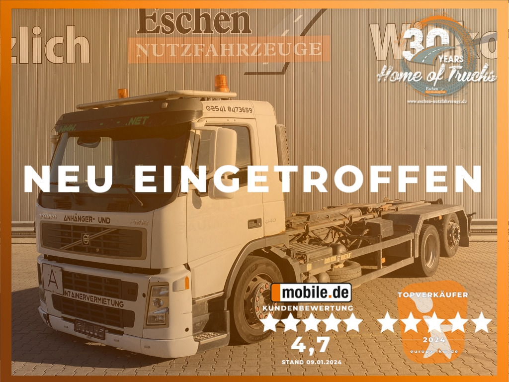 Volvo FM 6x2 Abrollkipper - Hákový nosič kontajnerov: obrázok 1 Volvo FM 6x2 Abrollkipper - Hákový nosič kontajnerov: obrázok 1