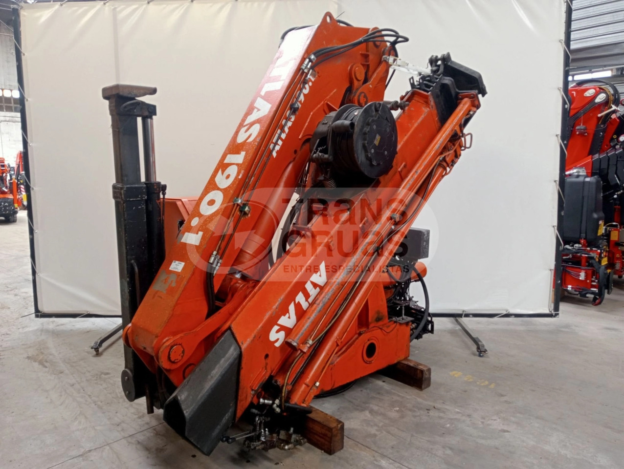 Grúa Atlas AK 190.1 A5 - Hydraulická ruka pre Nákladné auto: obrázok 4 Grúa Atlas AK 190.1 A5 - Hydraulická ruka pre Nákladné auto: obrázok 4