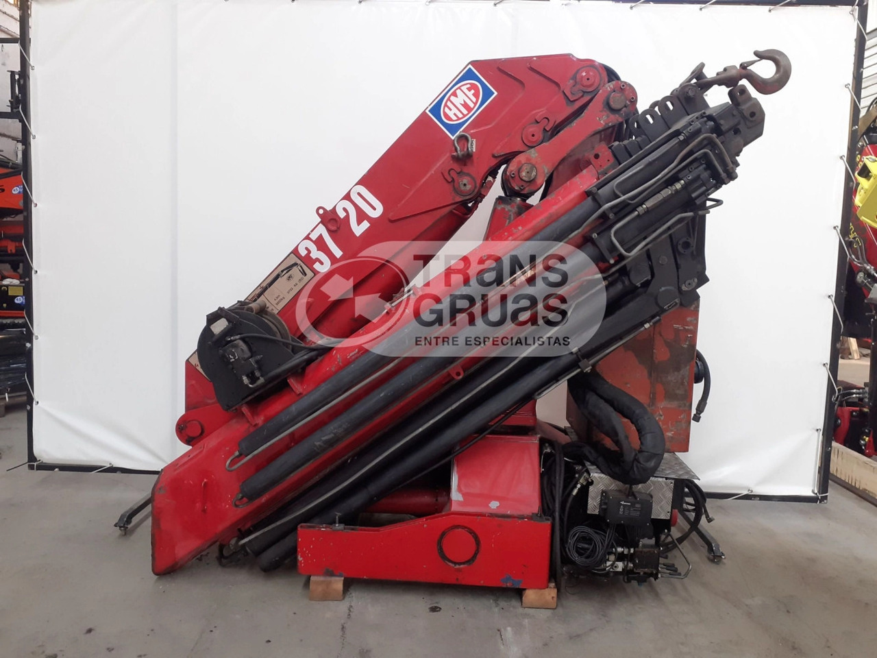 Grúa HMF 3720 K6 - Hydraulická ruka pre Nákladné auto: obrázok 2 Grúa HMF 3720 K6 - Hydraulická ruka pre Nákladné auto: obrázok 2