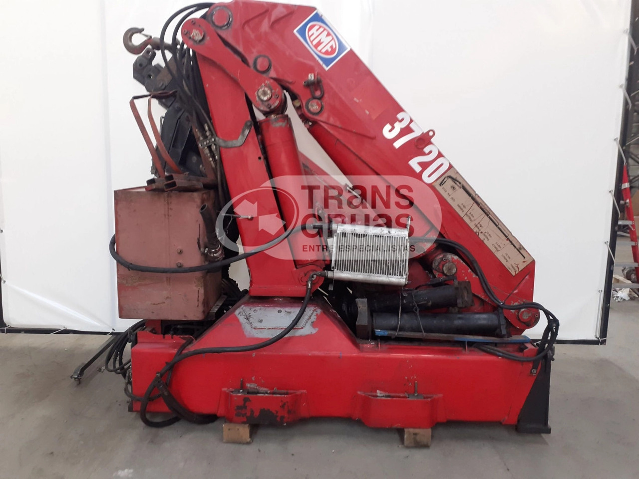 Grúa HMF 3720 K6 - Hydraulická ruka pre Nákladné auto: obrázok 1 Grúa HMF 3720 K6 - Hydraulická ruka pre Nákladné auto: obrázok 1