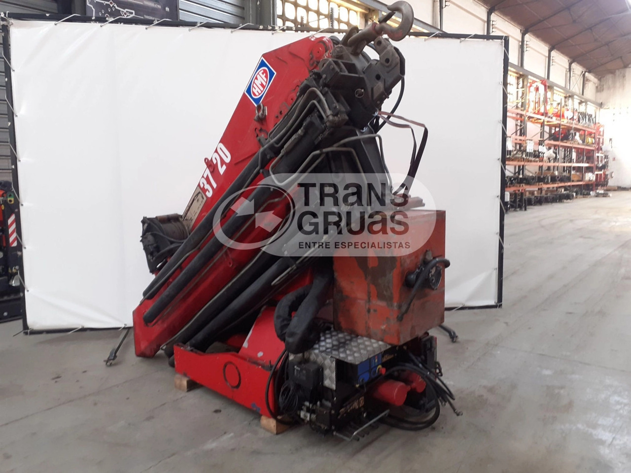 Grúa HMF 3720 K6 - Hydraulická ruka pre Nákladné auto: obrázok 4 Grúa HMF 3720 K6 - Hydraulická ruka pre Nákladné auto: obrázok 4