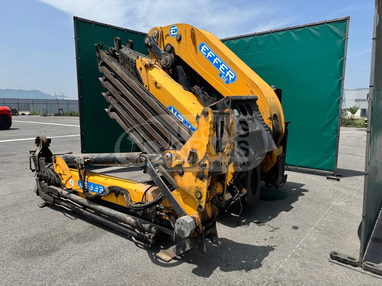 Grúa hidráulica Effer 850 8S - Hydraulická ruka: obrázok 4 Grúa hidráulica Effer 850 8S - Hydraulická ruka: obrázok 4