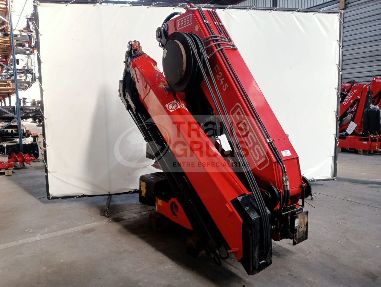 Grúa hidráulica Fassi F245A.2.25 E-DYNAMIC - Hydraulická ruka: obrázok 4 Grúa hidráulica Fassi F245A.2.25 E-DYNAMIC - Hydraulická ruka: obrázok 4