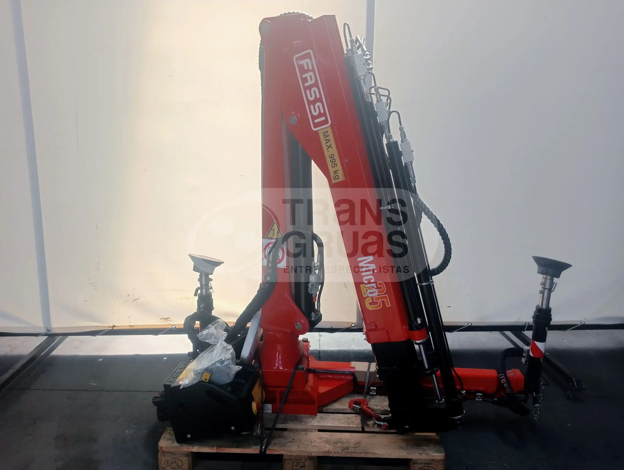 Grúa hidráulica Fassi micro M25A.13 Seminueva - Hydraulická ruka: obrázok 3 Grúa hidráulica Fassi micro M25A.13 Seminueva - Hydraulická ruka: obrázok 3