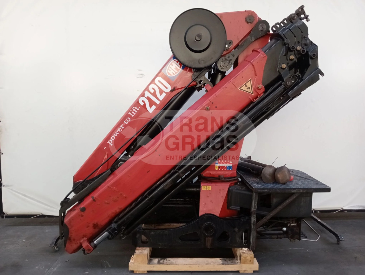 Grúa hidráulica HMF 2120 K RC - Hydraulická ruka: obrázok 2 Grúa hidráulica HMF 2120 K RC - Hydraulická ruka: obrázok 2