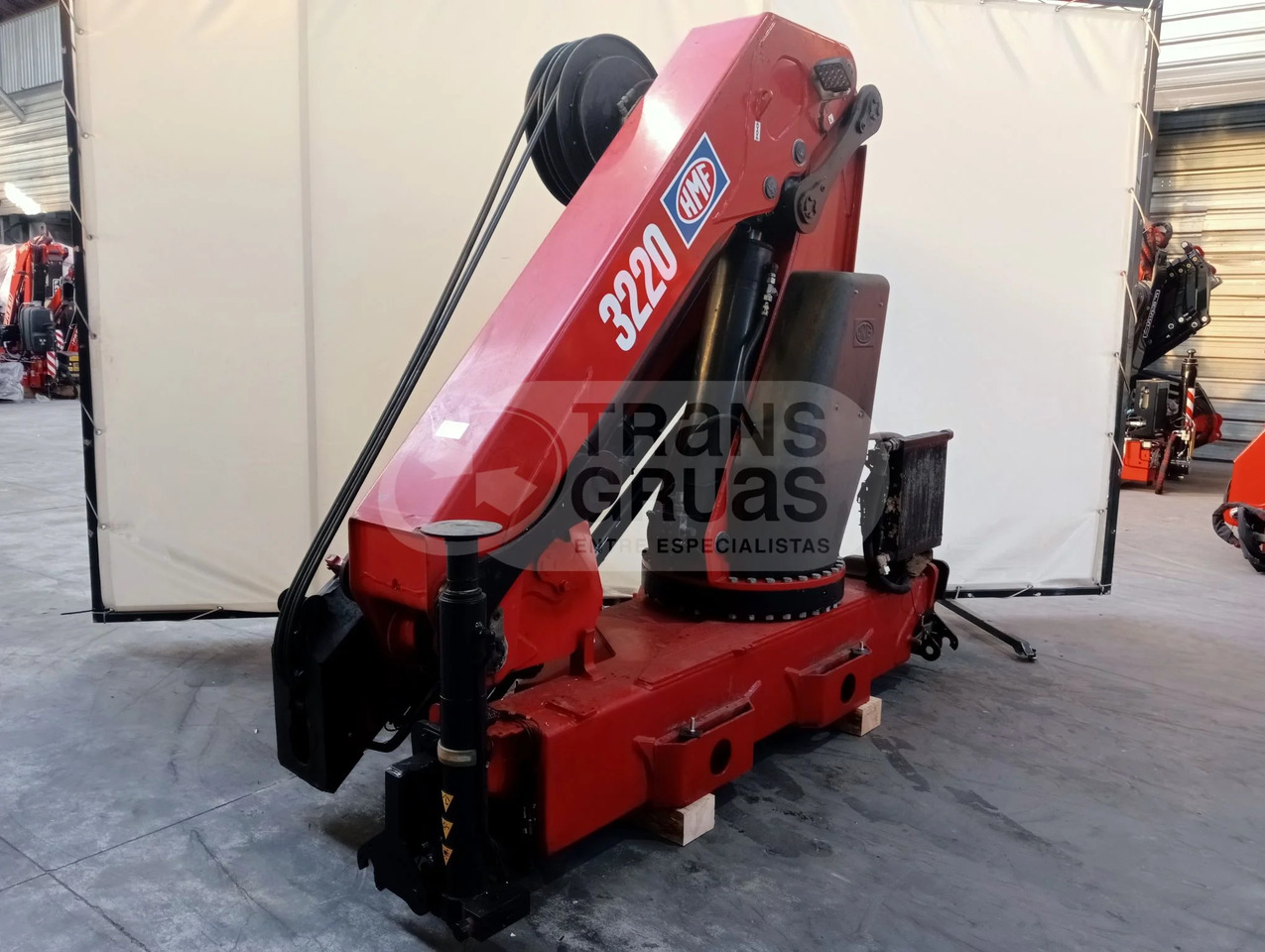 Grúa hidráulica HMF 3220 K - Hydraulická ruka: obrázok 4 Grúa hidráulica HMF 3220 K - Hydraulická ruka: obrázok 4