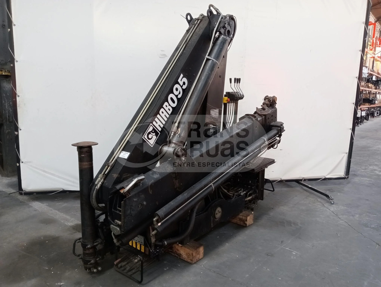 Grúa hidráulica Hiab 095-3 - Hydraulická ruka: obrázok 5 Grúa hidráulica Hiab 095-3 - Hydraulická ruka: obrázok 5