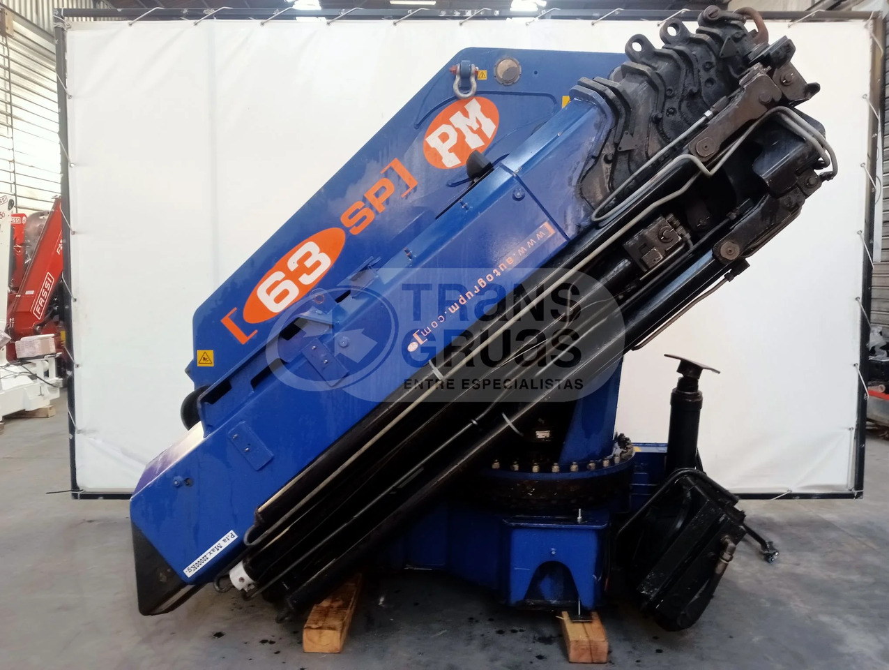 Grúa hidráulica PM 63 - Hydraulická ruka: obrázok 1 Grúa hidráulica PM 63 - Hydraulická ruka: obrázok 1