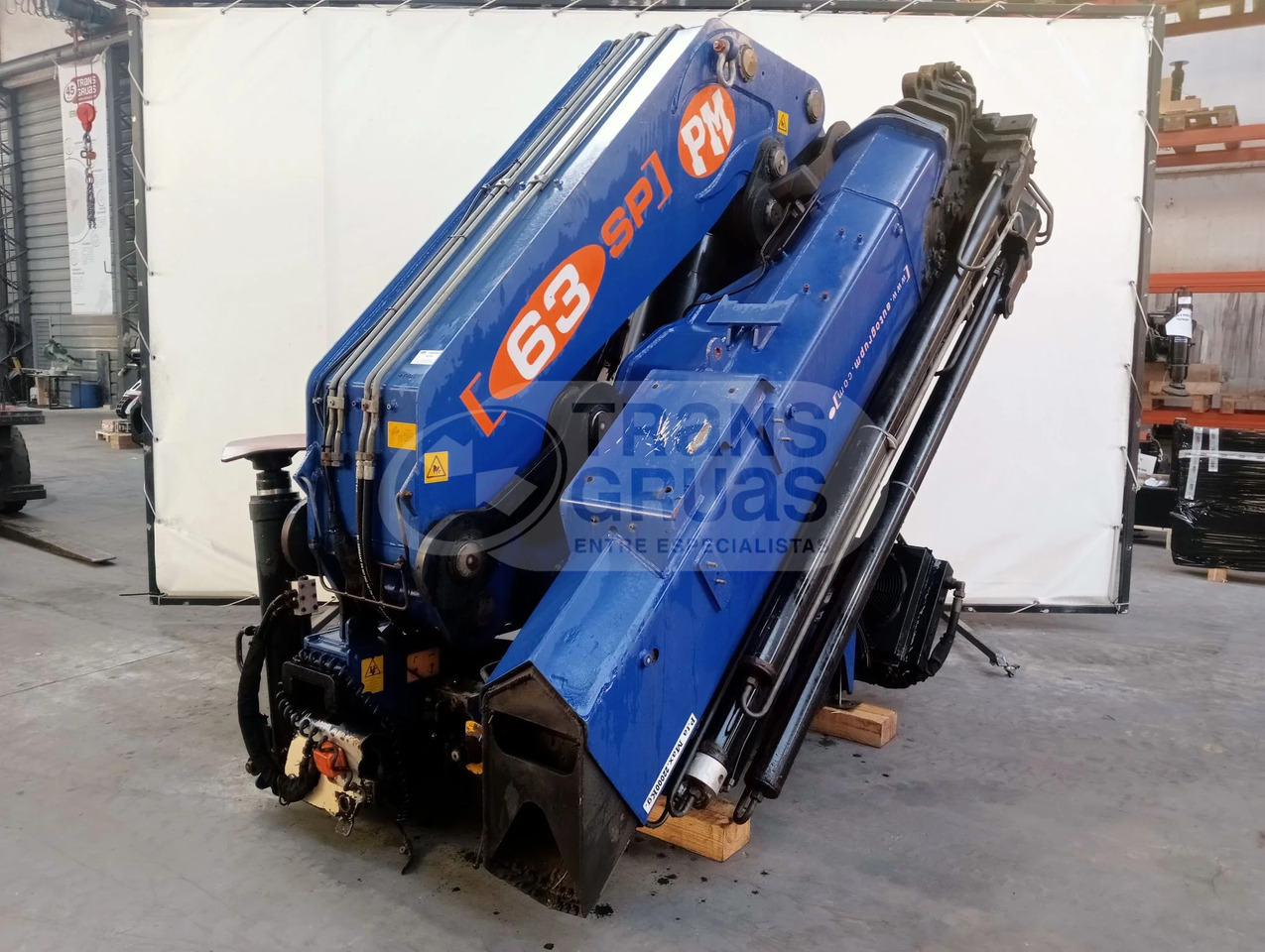 Grúa hidráulica PM 63 - Hydraulická ruka: obrázok 5 Grúa hidráulica PM 63 - Hydraulická ruka: obrázok 5