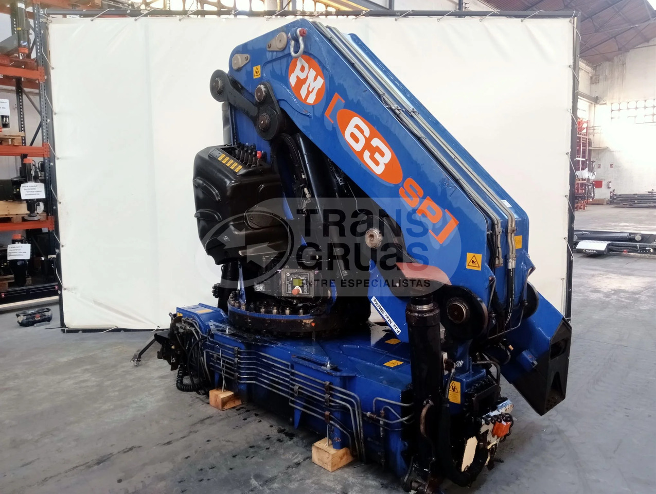 Grúa hidráulica PM 63 - Hydraulická ruka: obrázok 3 Grúa hidráulica PM 63 - Hydraulická ruka: obrázok 3