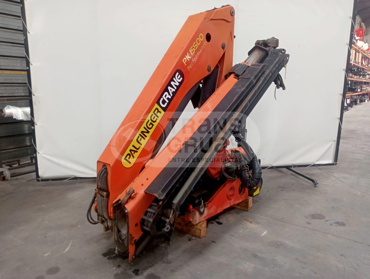 Grúa hidráulica Palfinger PK 15500 - Hydraulická ruka: obrázok 4 Grúa hidráulica Palfinger PK 15500 - Hydraulická ruka: obrázok 4