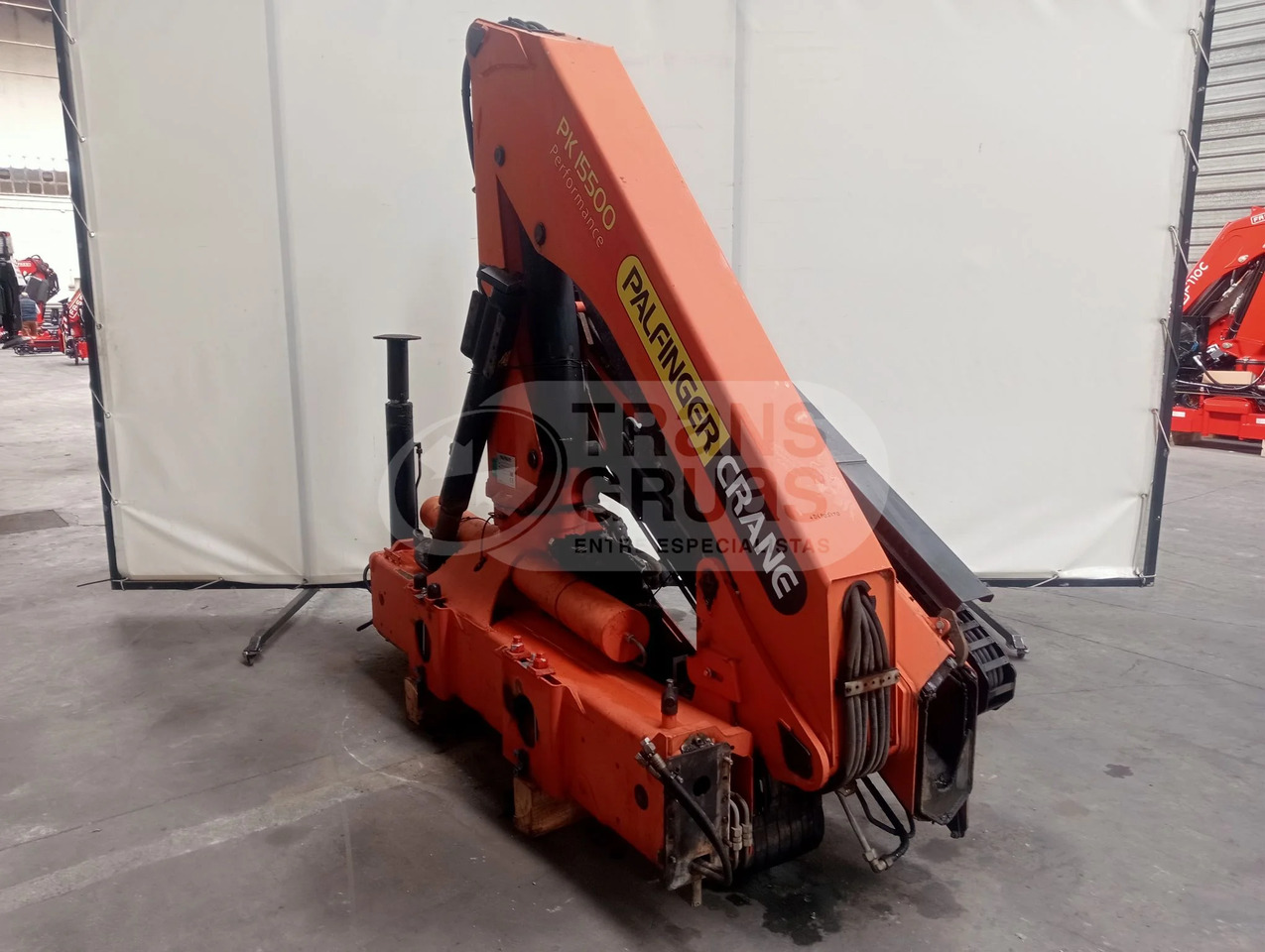 Grúa hidráulica Palfinger PK 15500 - Hydraulická ruka: obrázok 3 Grúa hidráulica Palfinger PK 15500 - Hydraulická ruka: obrázok 3