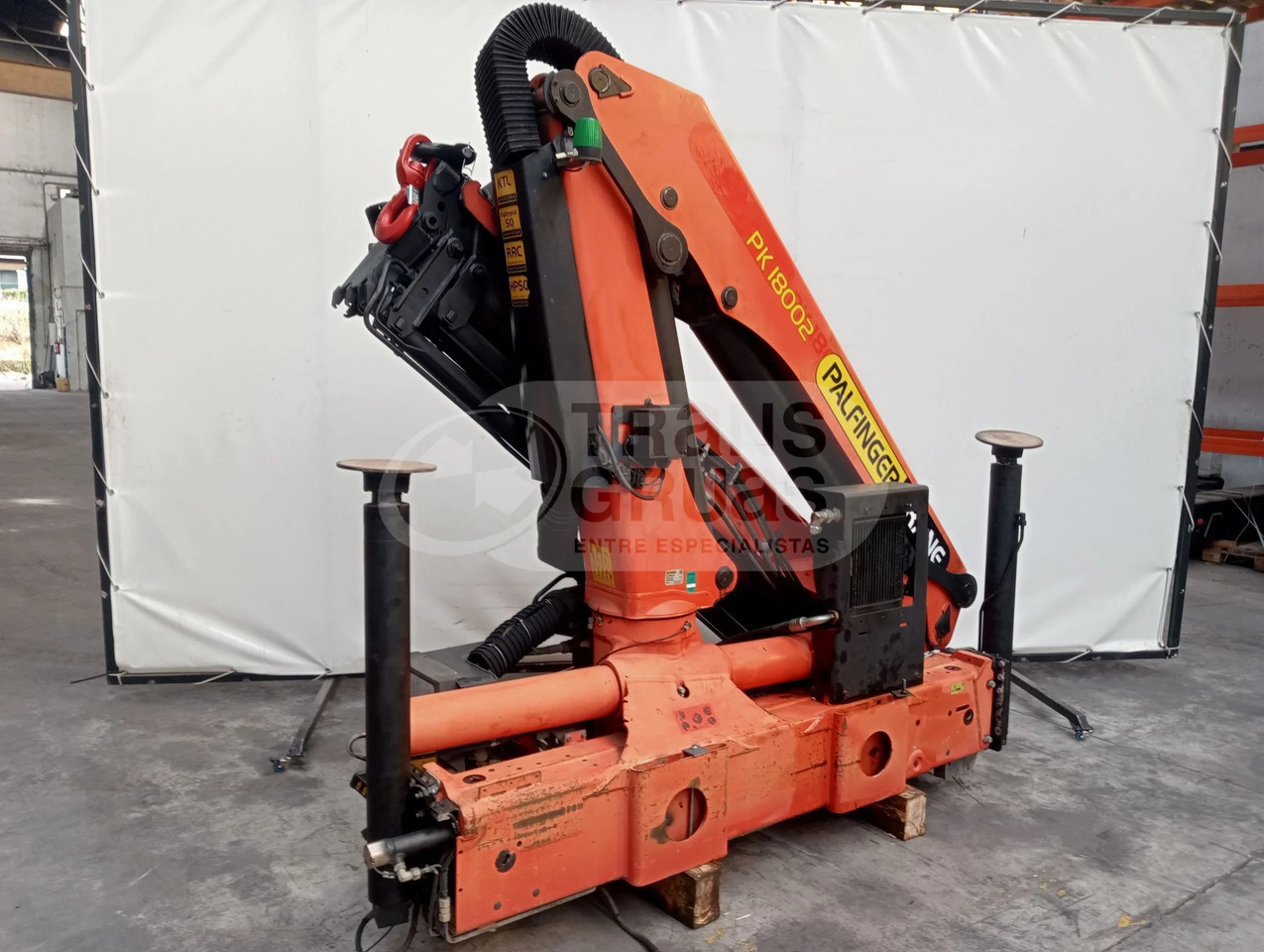 Grúa hidráulica Palfinger PK 18002 EH - Hydraulická ruka: obrázok 5 Grúa hidráulica Palfinger PK 18002 EH - Hydraulická ruka: obrázok 5