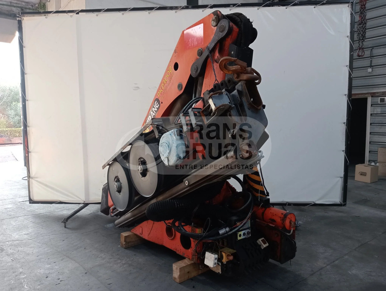 Grúa hidráulica Palfinger PK 23002 - Hydraulická ruka: obrázok 4 Grúa hidráulica Palfinger PK 23002 - Hydraulická ruka: obrázok 4