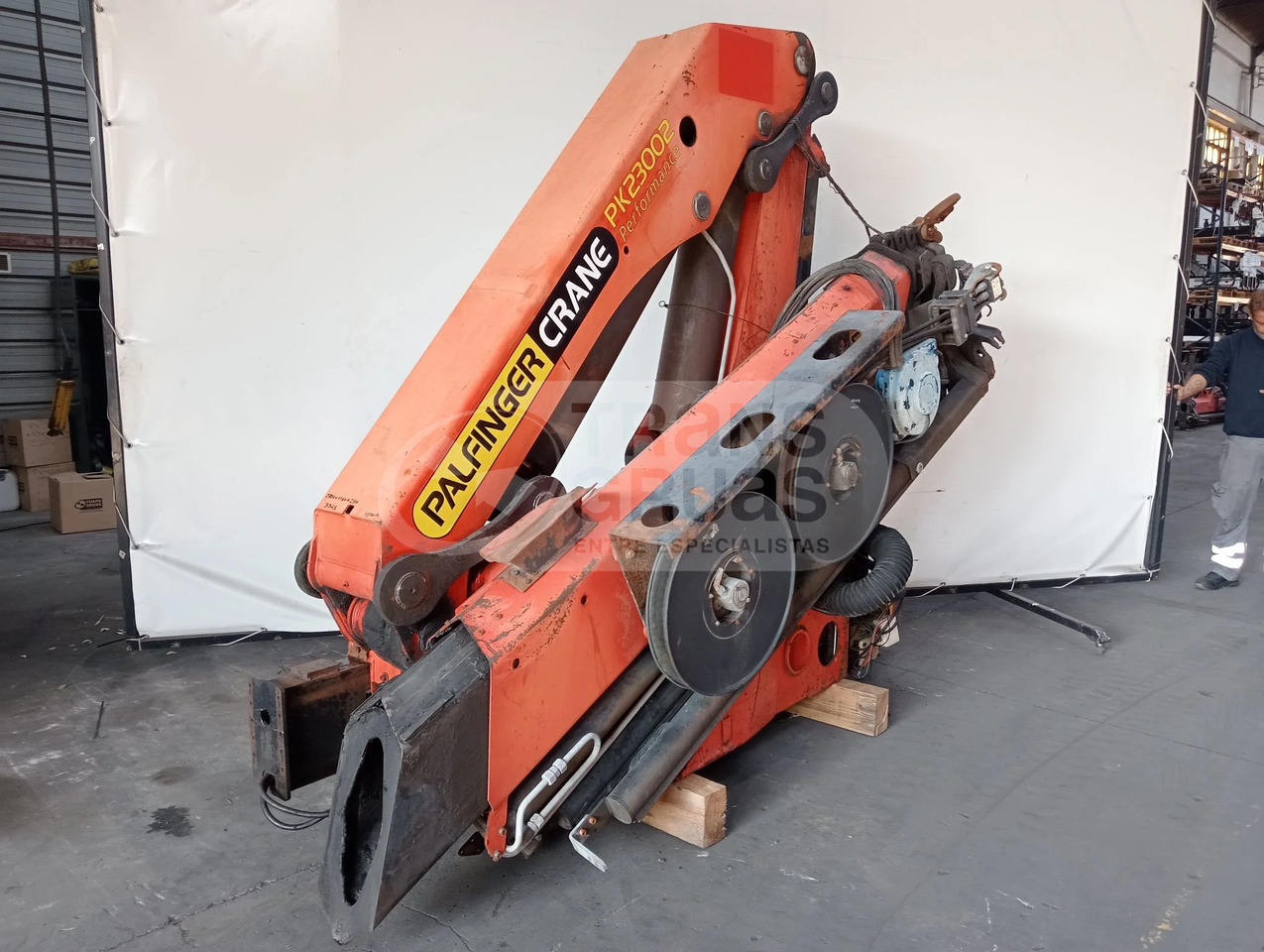 Grúa hidráulica Palfinger PK 23002 - Hydraulická ruka: obrázok 3 Grúa hidráulica Palfinger PK 23002 - Hydraulická ruka: obrázok 3