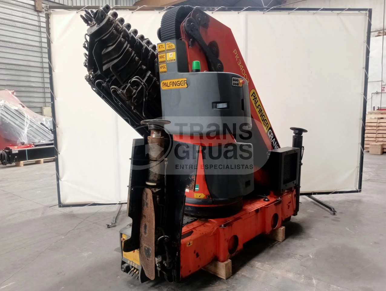 Grúa hidráulica Palfinger PK 34002 SH - Hydraulická ruka: obrázok 3 Grúa hidráulica Palfinger PK 34002 SH - Hydraulická ruka: obrázok 3