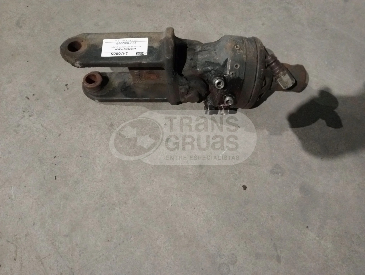 Rotator Kinshofer ocasión 4.500 Kg - Náhradný diel pre Hydraulická ruka: obrázok 1 Rotator Kinshofer ocasión 4.500 Kg - Náhradný diel pre Hydraulická ruka: obrázok 1