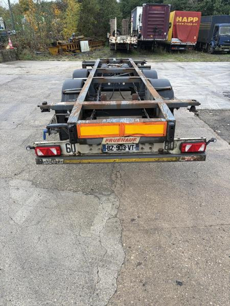 Fruehauf - Príves preprava kontajnerov/ Výmenná nadstavba: obrázok 1 Fruehauf - Príves preprava kontajnerov/ Výmenná nadstavba: obrázok 1