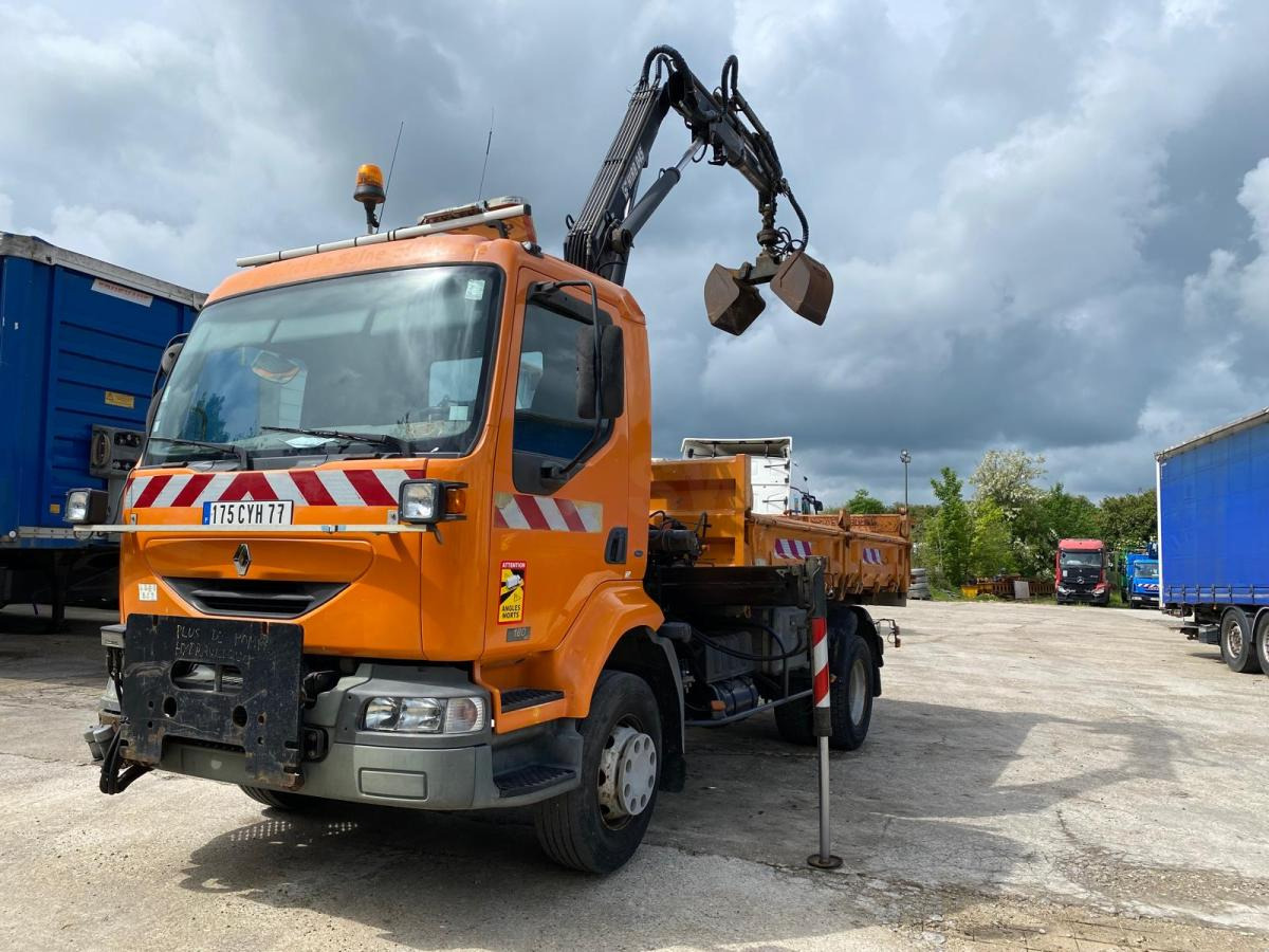 Renault Midlum 180 - Sklápač, Auto s hydraulickou rukou: obrázok 4 Renault Midlum 180 - Sklápač, Auto s hydraulickou rukou: obrázok 4