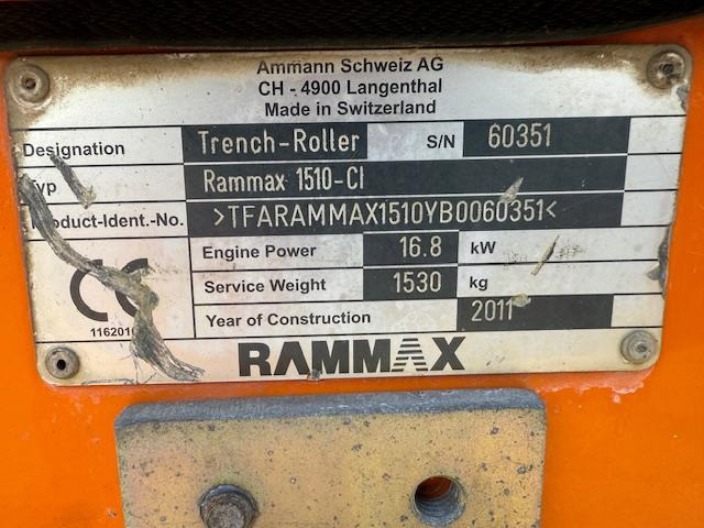 Ammann Rammax 1510-CI - Minivalec: obrázok 5 Ammann Rammax 1510-CI - Minivalec: obrázok 5