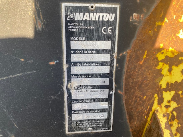 Manitou P 600 - Teleskopický nakladač: obrázok 5 Manitou P 600 - Teleskopický nakladač: obrázok 5