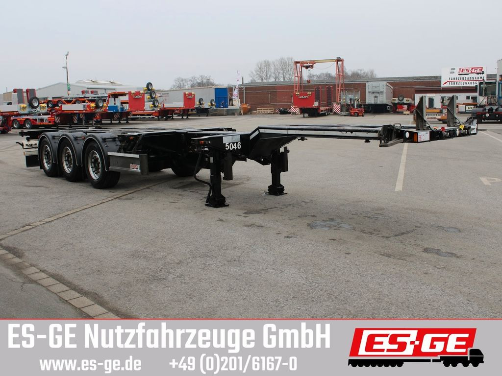D-TEC 3-Achs-Containerchassis Multi - Náves preprava kontajnerov/ Výmenná nadstavba: obrázok 3 D-TEC 3-Achs-Containerchassis Multi - Náves preprava kontajnerov/ Výmenná nadstavba: obrázok 3