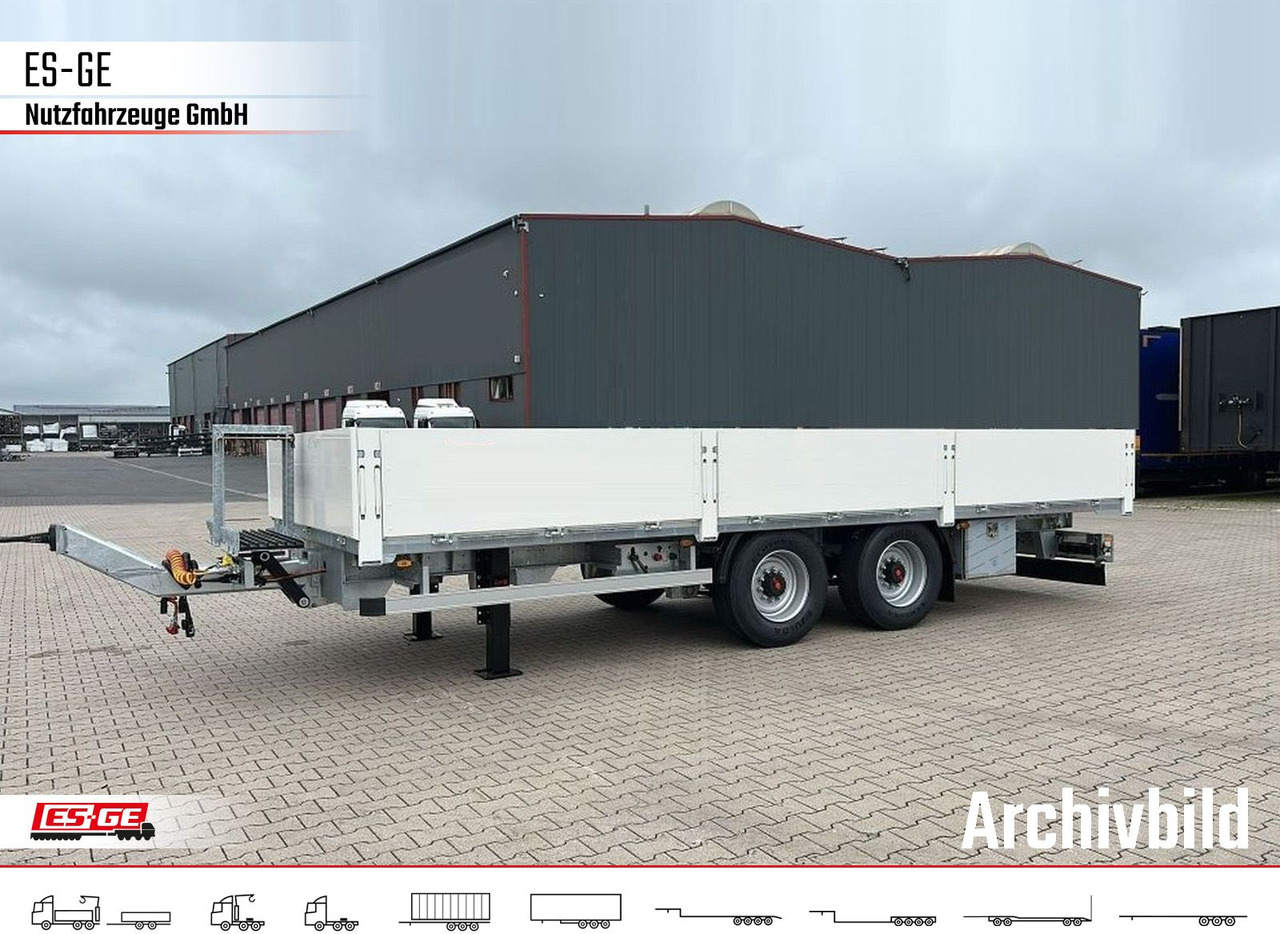 ES-GE Tandem-Anhänger Bordwände, CV, Rungen - Plošinový/ Valníkový príves: obrázok 1 ES-GE Tandem-Anhänger Bordwände, CV, Rungen - Plošinový/ Valníkový príves: obrázok 1