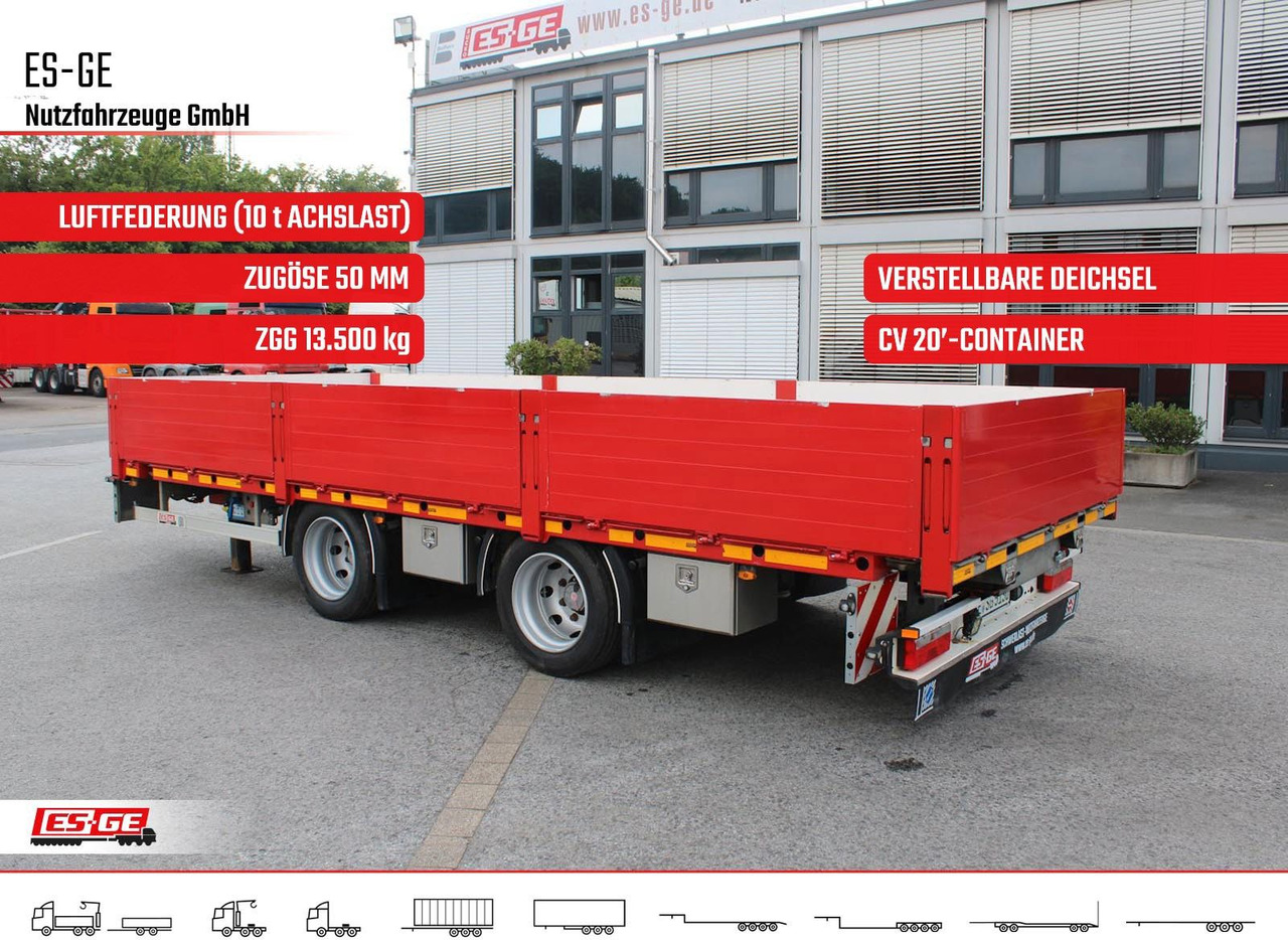 ES-GE Tandemanhänger - Containerverr. - Plošinový/ Valníkový príves: obrázok 1 ES-GE Tandemanhänger - Containerverr. - Plošinový/ Valníkový príves: obrázok 1