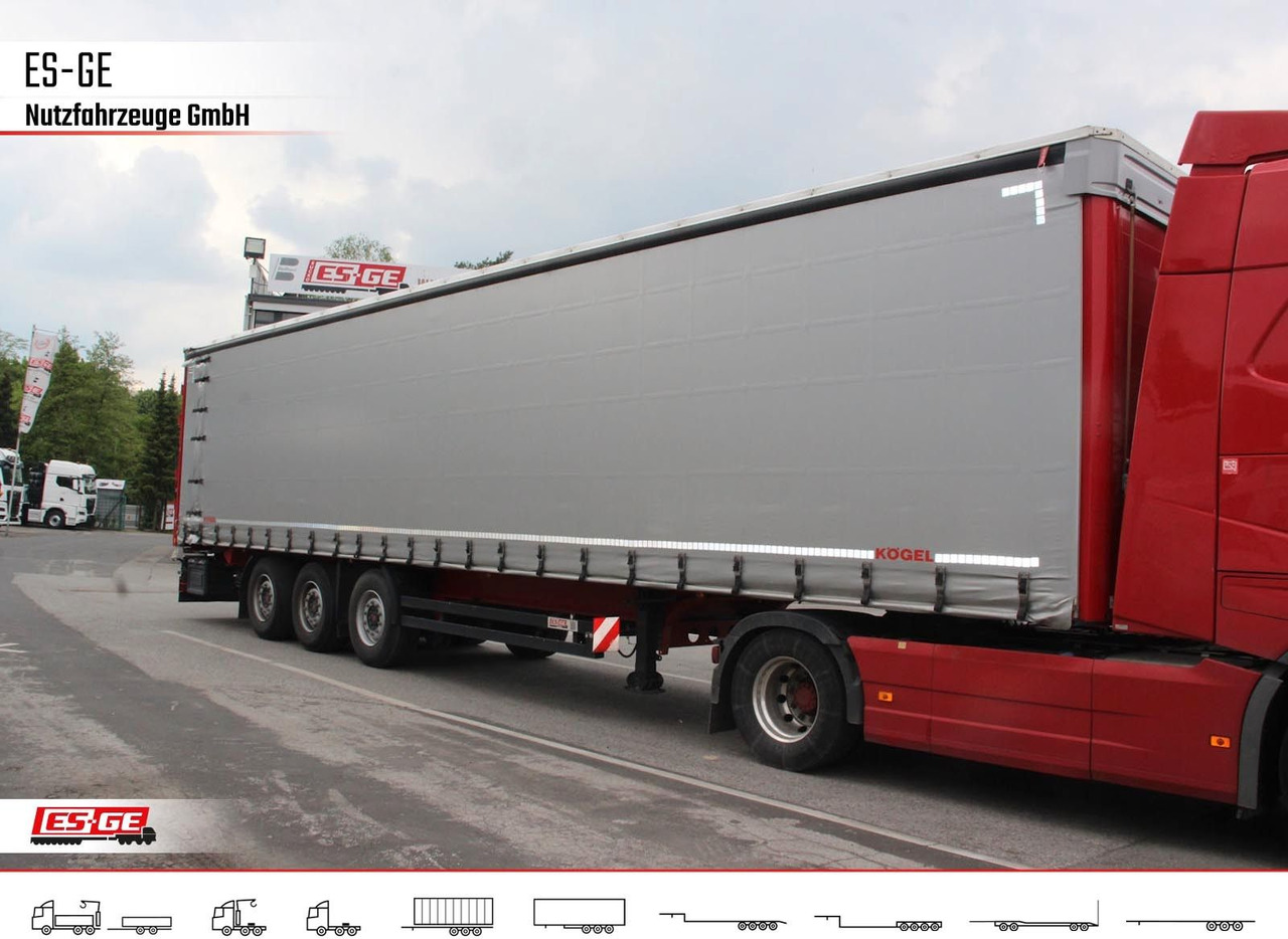 Kögel 3-Achs-Cargo-Coil-Pritschensattelanhänger Kögel 3-Achs-Cargo-Coil-Pritschensattelanhänger - Plachtový náves: obrázok 2 Kögel 3-Achs-Cargo-Coil-Pritschensattelanhänger Kögel 3-Achs-Cargo-Coil-Pritschensattelanhänger - Plachtový náves: obrázok 2
