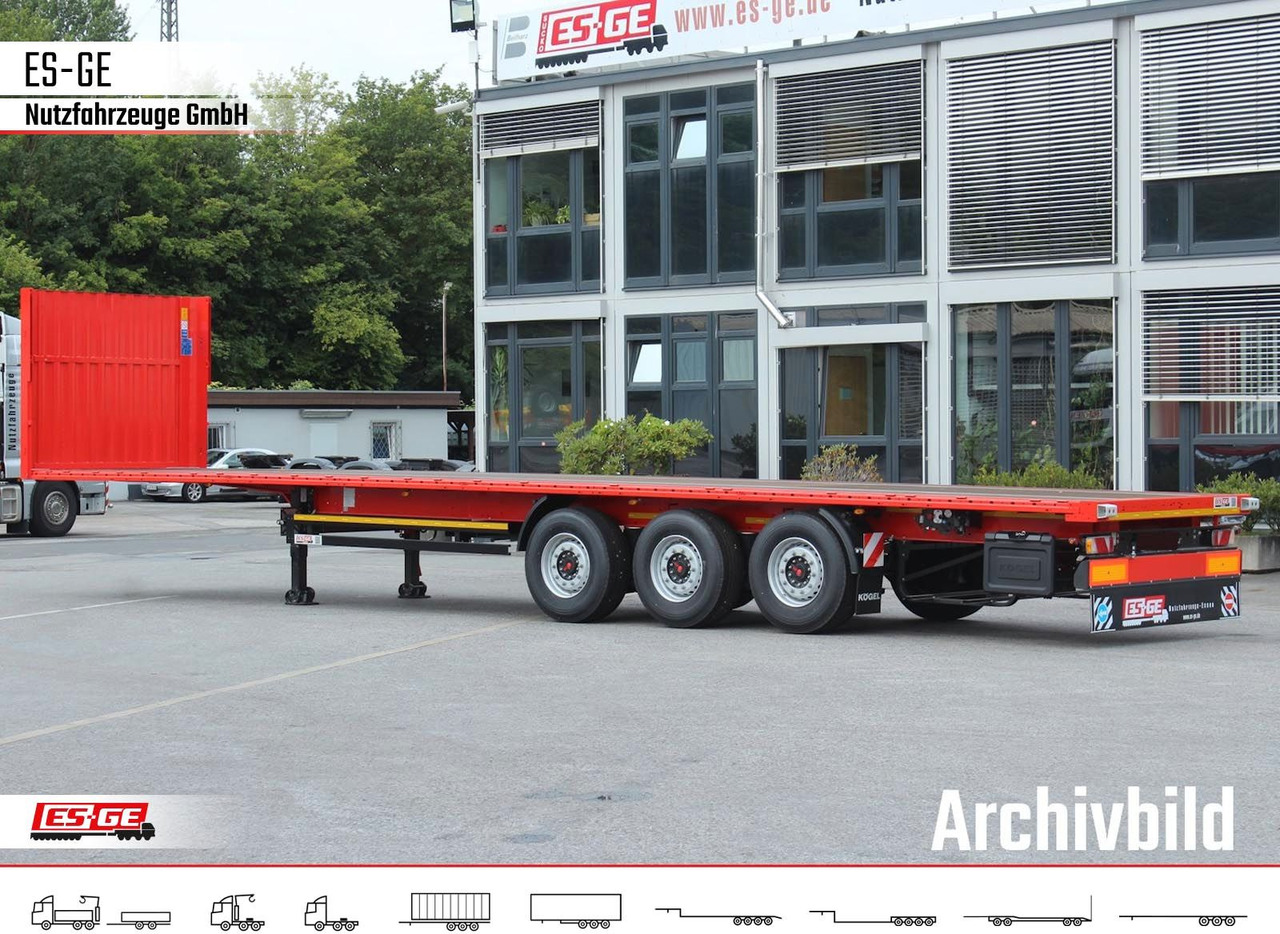 Kögel Multi Chassis. Rungen - Plošinový/ Valníkový náves: obrázok 1 Kögel Multi Chassis. Rungen - Plošinový/ Valníkový náves: obrázok 1