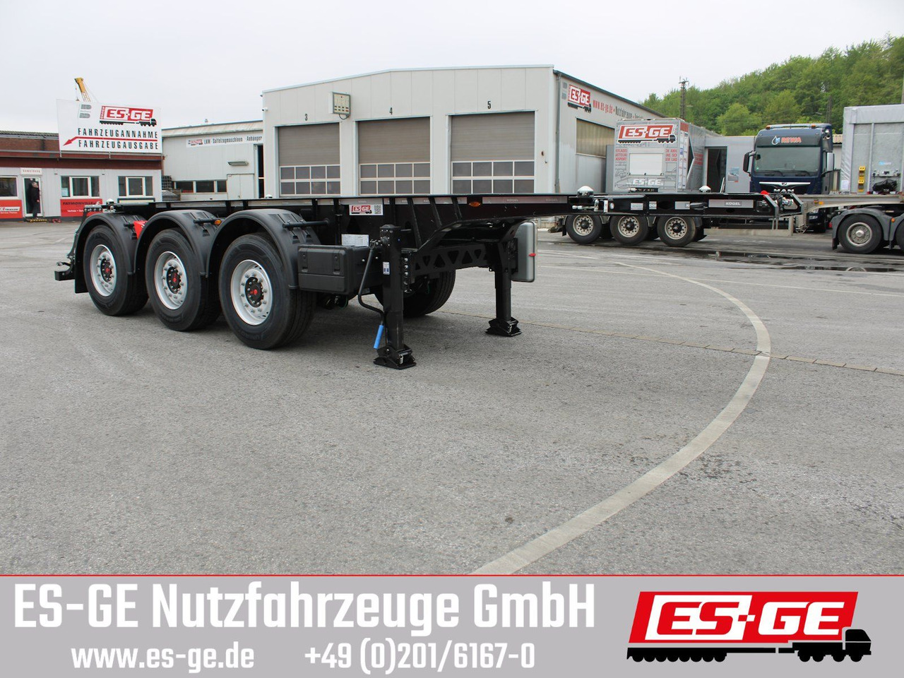 Kögel PORT 20 TANKPLEX Containerchassis - Náves preprava kontajnerov/ Výmenná nadstavba: obrázok 4 Kögel PORT 20 TANKPLEX Containerchassis - Náves preprava kontajnerov/ Výmenná nadstavba: obrázok 4
