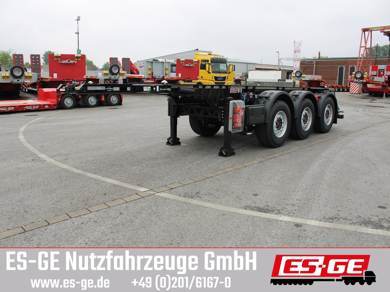 Kögel PORT 20 TANKPLEX Containerchassis - Náves preprava kontajnerov/ Výmenná nadstavba: obrázok 2 Kögel PORT 20 TANKPLEX Containerchassis - Náves preprava kontajnerov/ Výmenná nadstavba: obrázok 2