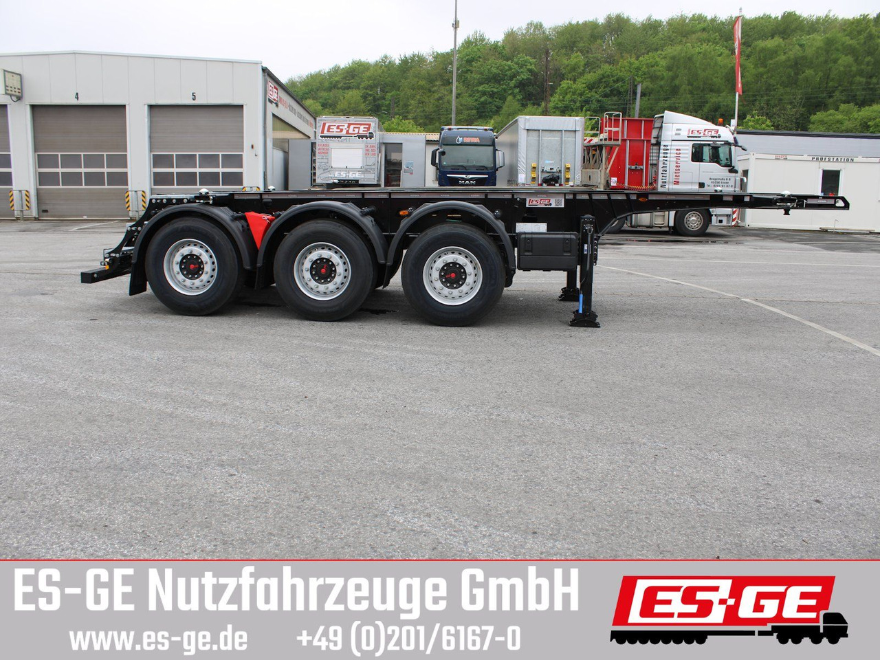 Kögel PORT 20 TANKPLEX Containerchassis - Náves preprava kontajnerov/ Výmenná nadstavba: obrázok 5 Kögel PORT 20 TANKPLEX Containerchassis - Náves preprava kontajnerov/ Výmenná nadstavba: obrázok 5