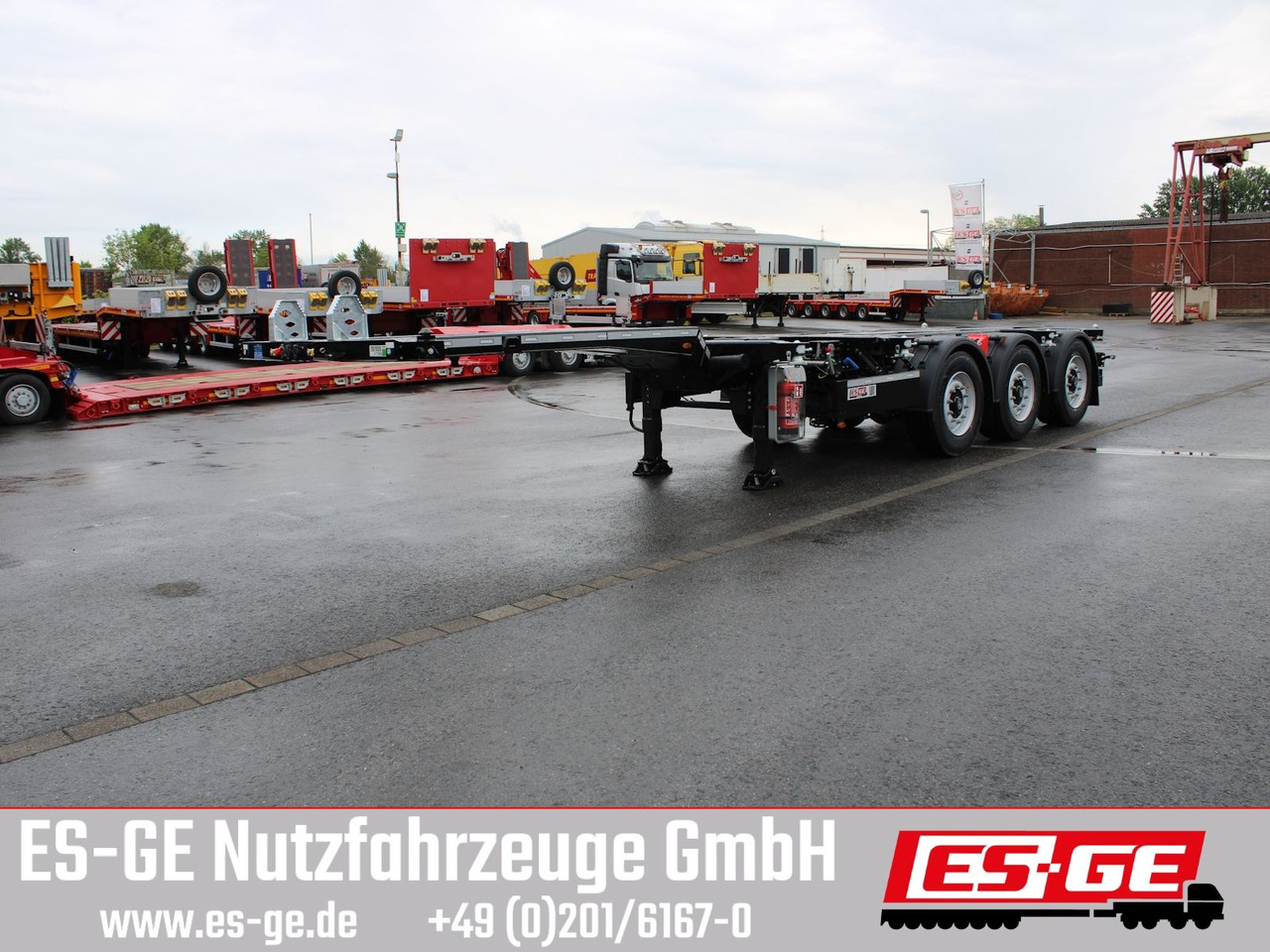 Kögel PORT 45 TRIPLEX Containerchassis - Náves preprava kontajnerov/ Výmenná nadstavba: obrázok 2 Kögel PORT 45 TRIPLEX Containerchassis - Náves preprava kontajnerov/ Výmenná nadstavba: obrázok 2