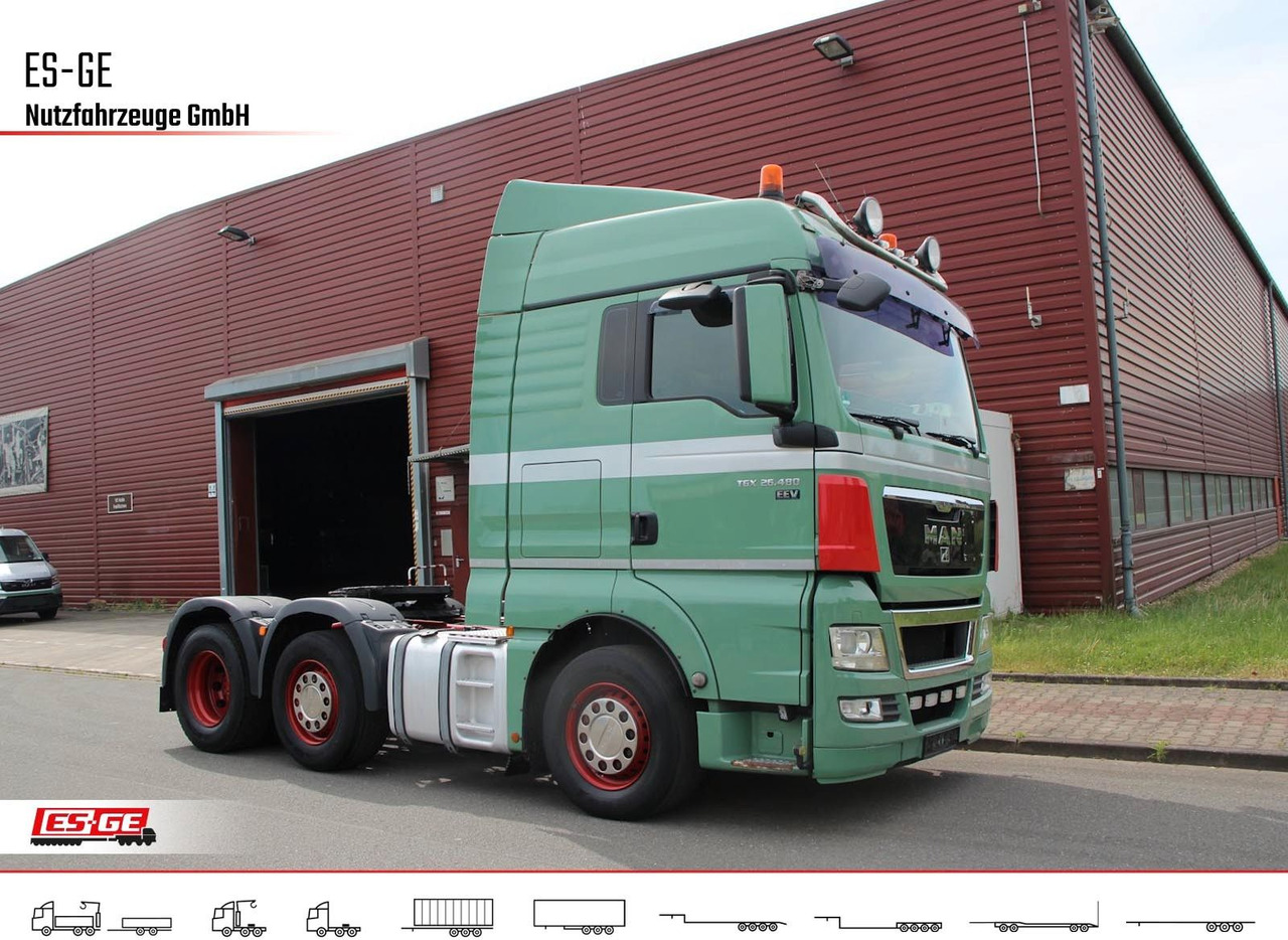 MAN TGX 26480 6x2/4 BLS - Ťahač: obrázok 1 MAN TGX 26480 6x2/4 BLS - Ťahač: obrázok 1