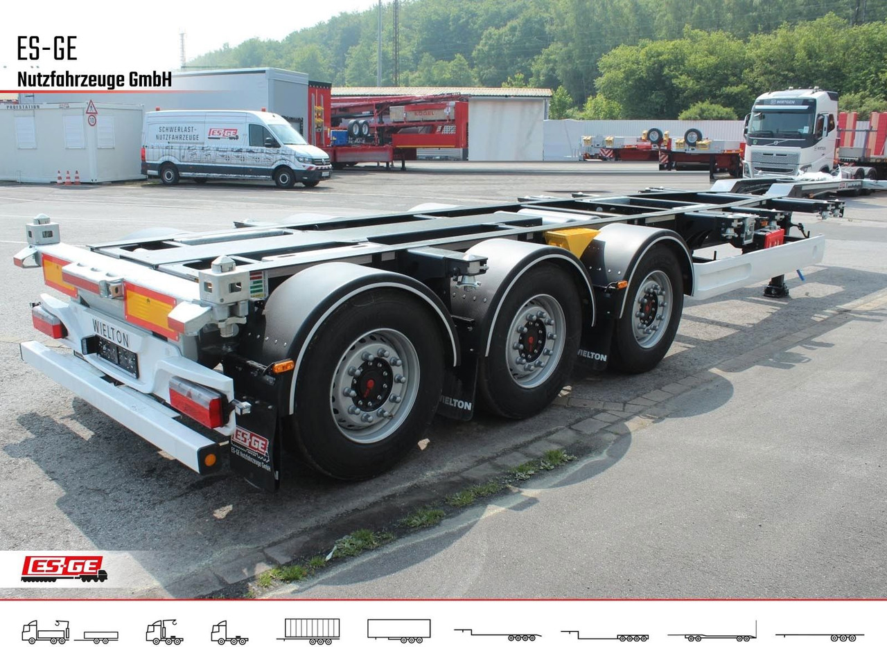 Wielton 3-Achs-Containerchassis - multifunktional - Náves preprava kontajnerov/ Výmenná nadstavba: obrázok 4 Wielton 3-Achs-Containerchassis - multifunktional - Náves preprava kontajnerov/ Výmenná nadstavba: obrázok 4