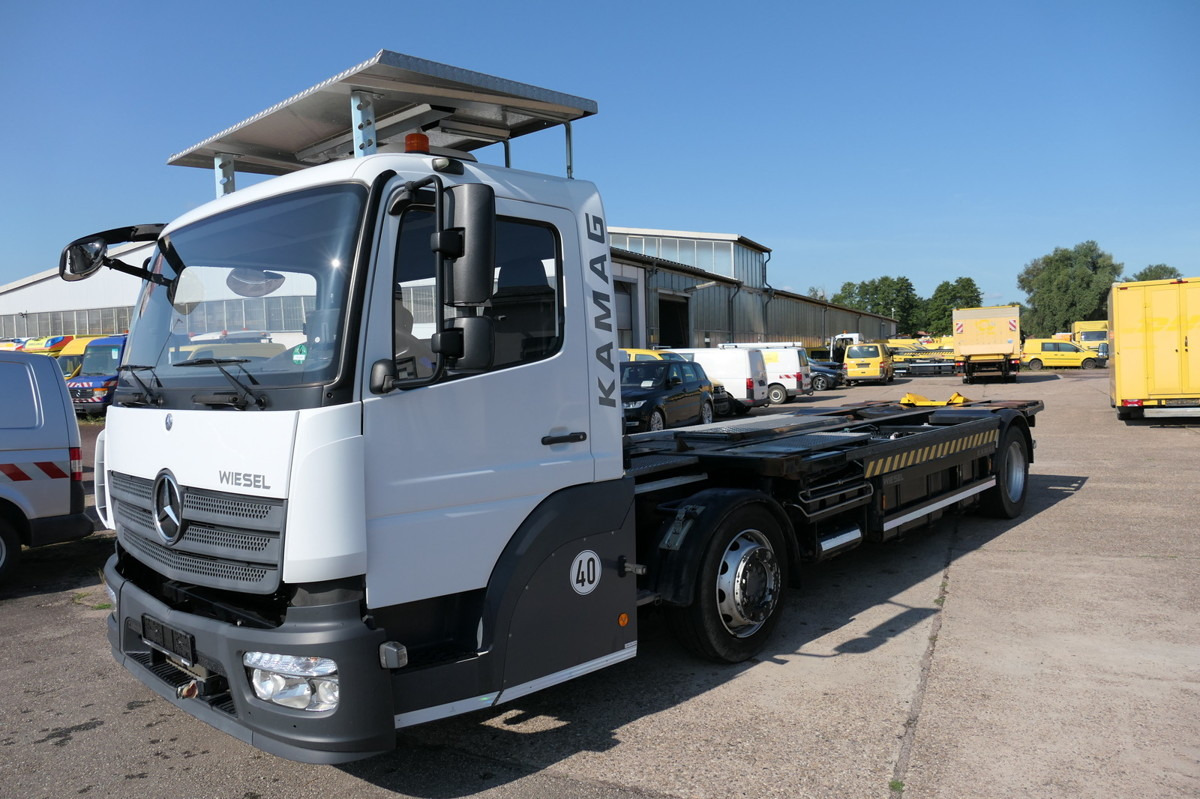 MERCEDES-BENZ Kamag Wiesel WBH 25 Wiesel Umsetzfahrzeug - Kontejnérový podvozek/ Výměnná nástavba: obrázok 1 MERCEDES-BENZ Kamag Wiesel WBH 25 Wiesel Umsetzfahrzeug - Kontejnérový podvozek/ Výměnná nástavba: obrázok 1