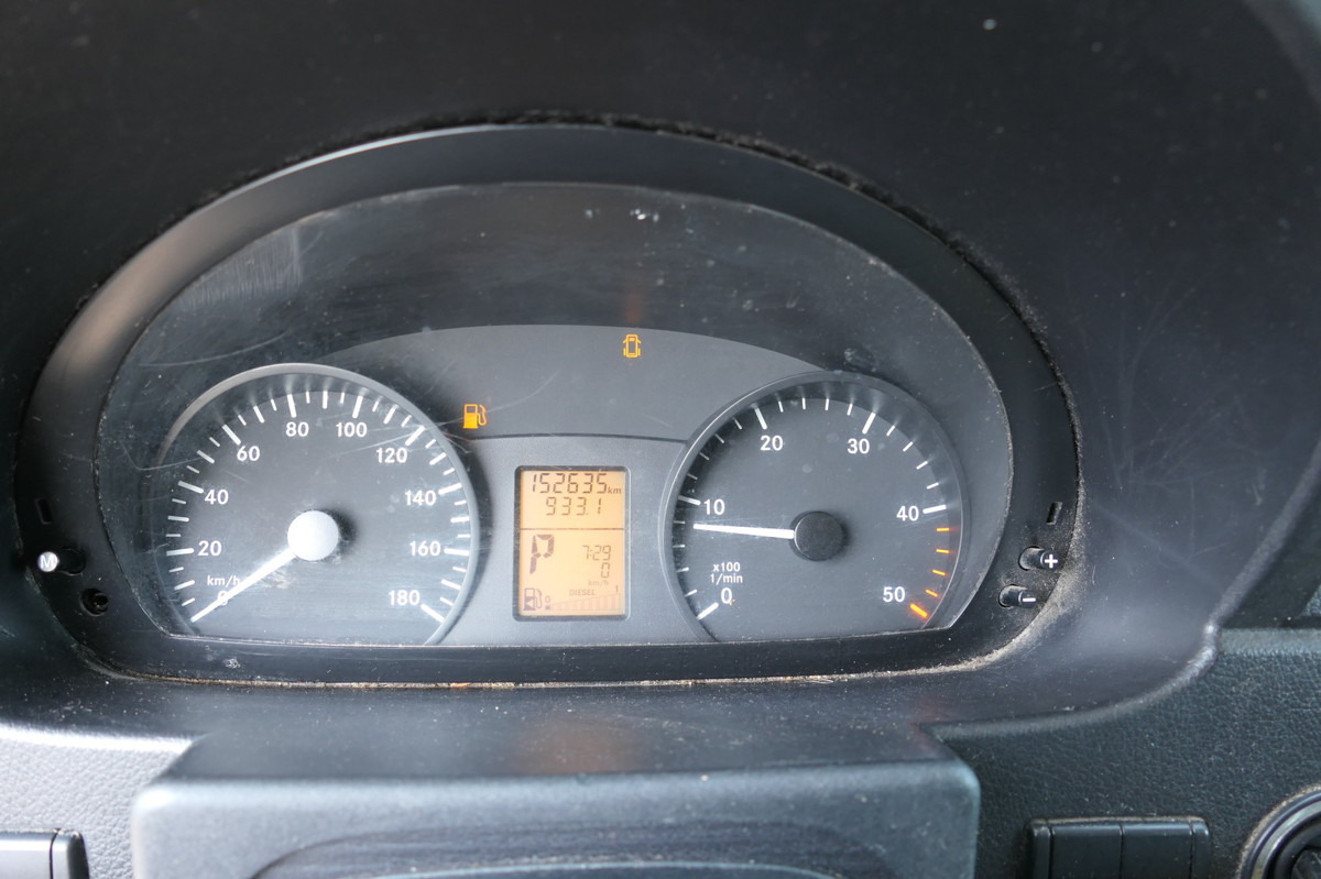 Dodávka skriňová nadstavba MERCEDES-BENZ SPRINTER 310 CDI MAXI EURO-5 KOFFER REGALE KAMER: obrázok 13