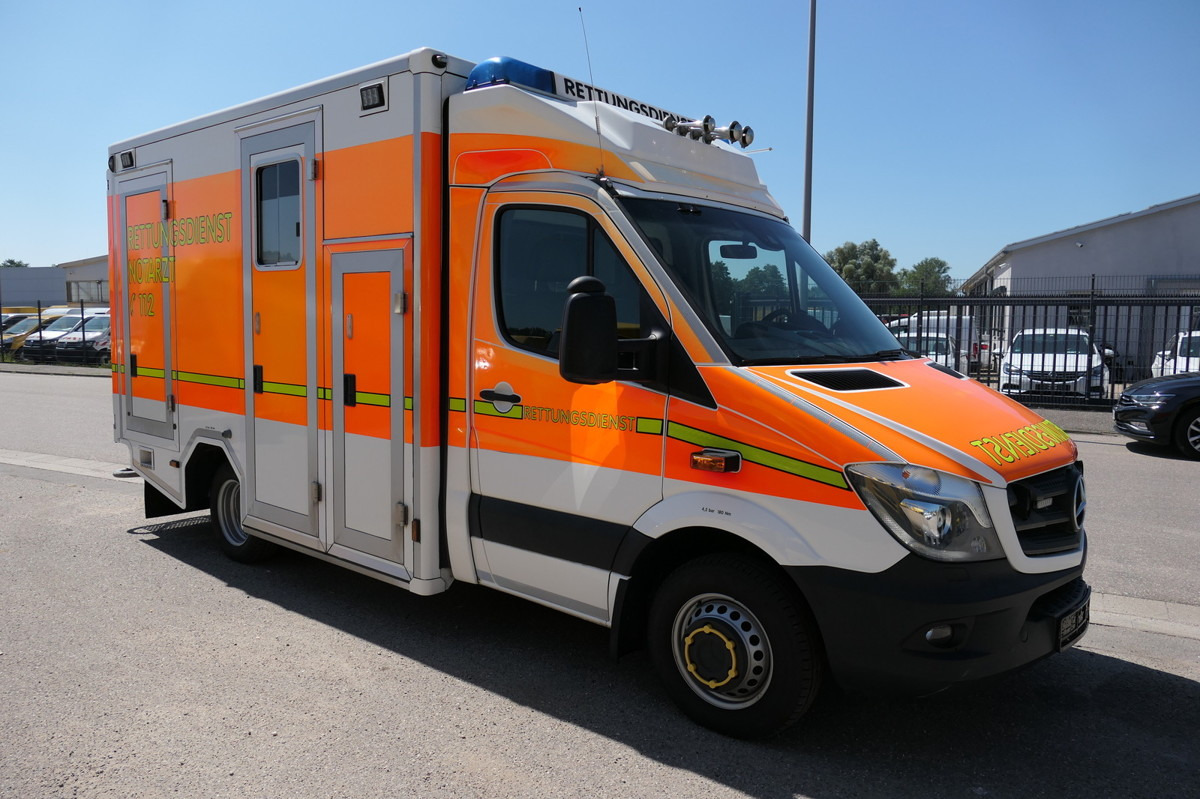 MERCEDES-BENZ Sprinter 519 CDI Klima Krankenwagen - Sanitka: obrázok 1 MERCEDES-BENZ Sprinter 519 CDI Klima Krankenwagen - Sanitka: obrázok 1