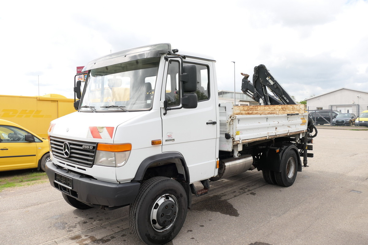 MERCEDES-BENZ Vario 816D mit Ladekran 3 Sitzer Standheizung HI - Dodávka sklápač: obrázok 5 MERCEDES-BENZ Vario 816D mit Ladekran 3 Sitzer Standheizung HI - Dodávka sklápač: obrázok 5
