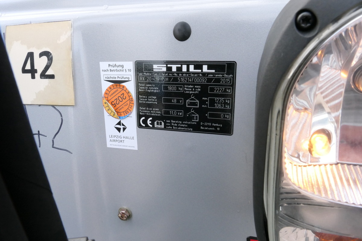 Závesný vysokozdvižný vozík STILL RX 20-18P/H 4-RAD DUPLEX 4-VENTIL: obrázok 11 Závesný vysokozdvižný vozík STILL RX 20-18P/H 4-RAD DUPLEX 4-VENTIL: obrázok 11