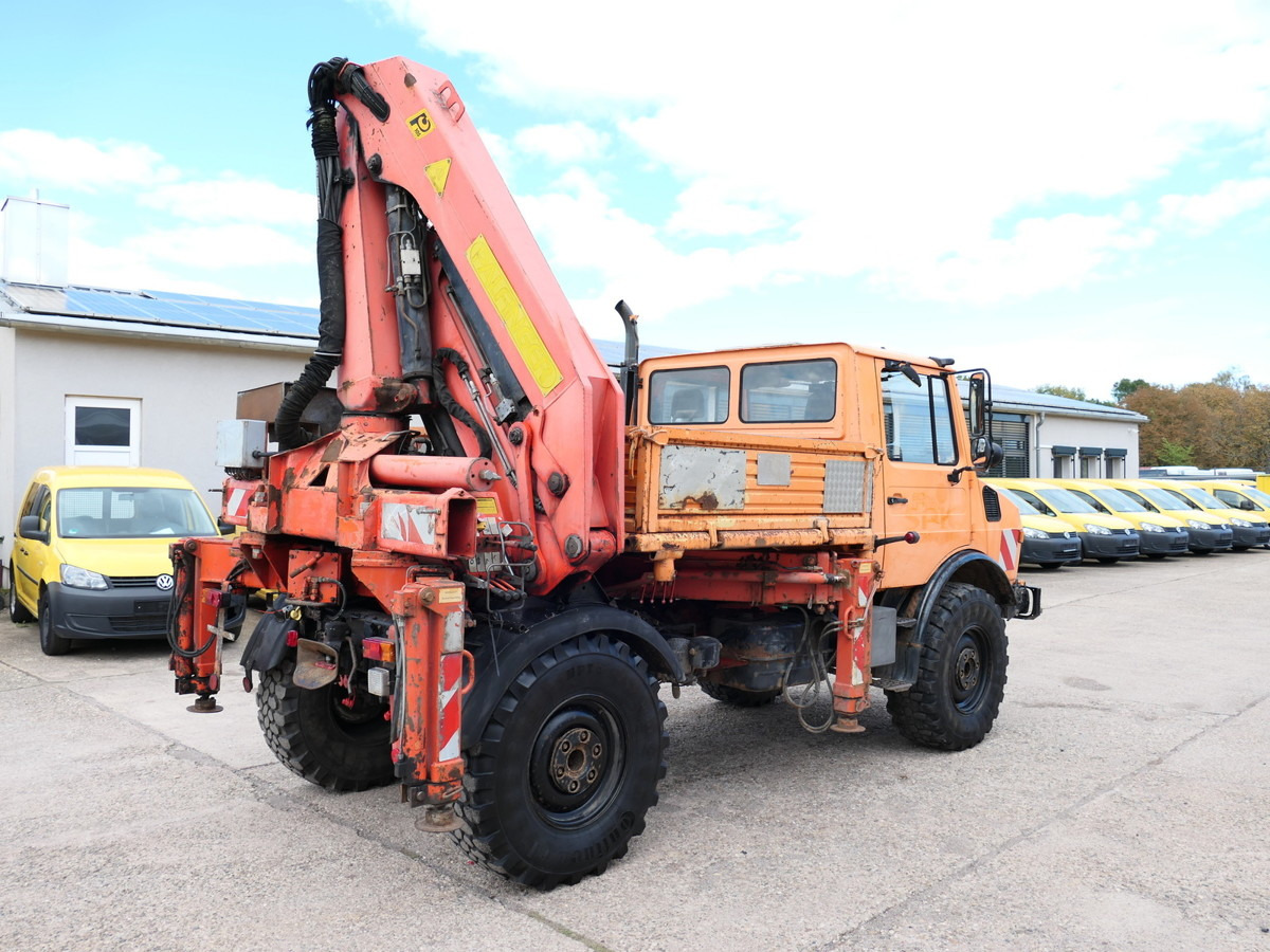 UNIMOG U1450 Palfinger PK 105B AHK STANDHEIZUNG - Valníkový/ Plošinový nákladný automobil, Auto s hydraulickou rukou: obrázok 5 UNIMOG U1450 Palfinger PK 105B AHK STANDHEIZUNG - Valníkový/ Plošinový nákladný automobil, Auto s hydraulickou rukou: obrázok 5