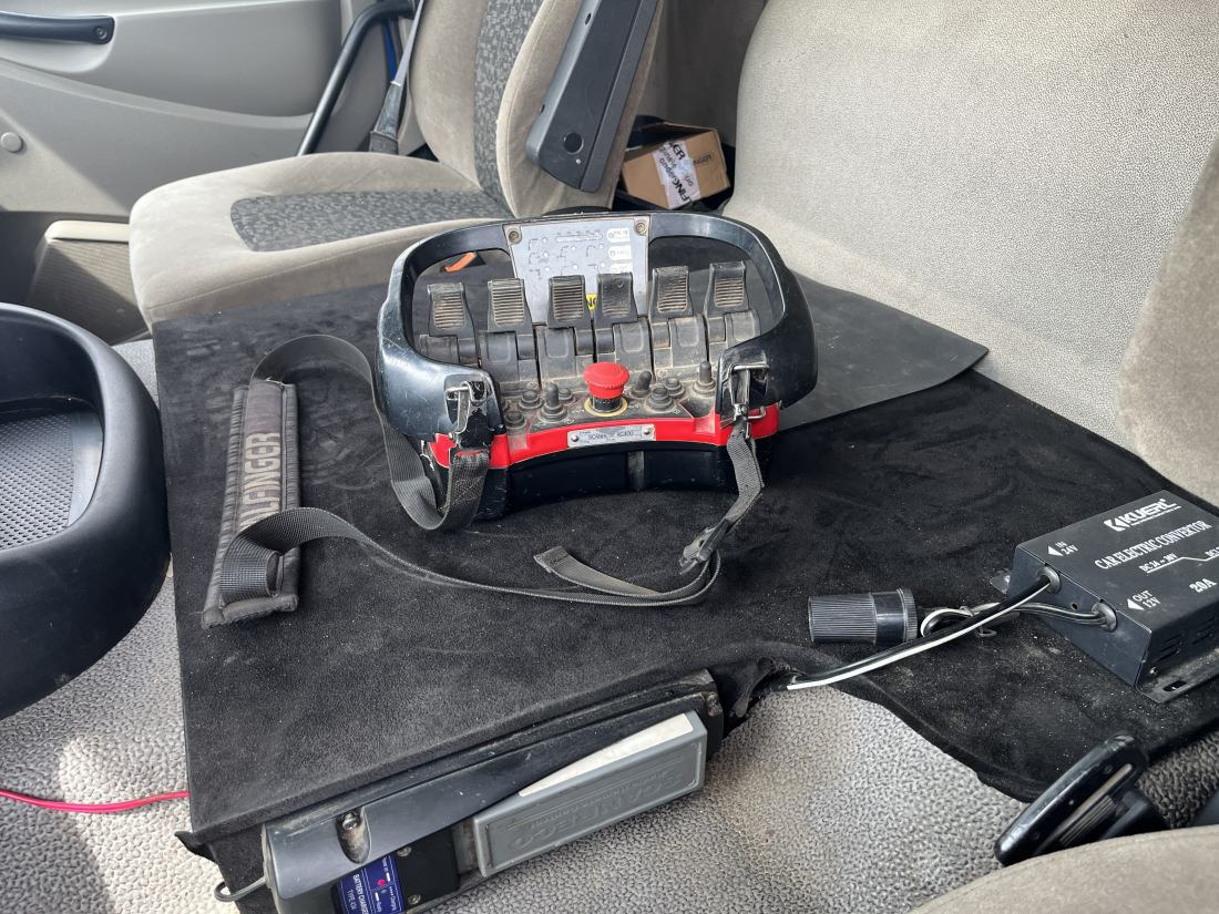 DAF CF 85.360 6x2 NCH cable system - Palfinger PK 18002 - Kontejnérový podvozek/ Výměnná nástavba, Auto s hydraulickou rukou: obrázok 3 DAF CF 85.360 6x2 NCH cable system - Palfinger PK 18002 - Kontejnérový podvozek/ Výměnná nástavba, Auto s hydraulickou rukou: obrázok 3