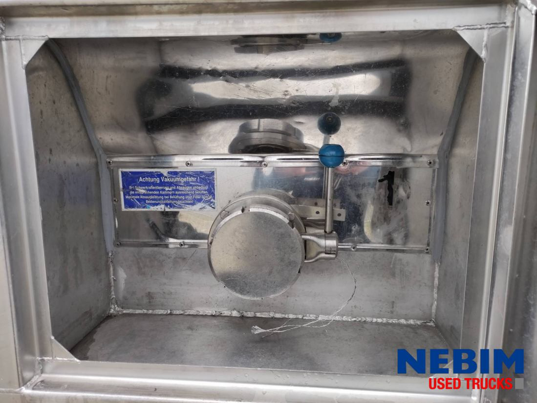 Feldbinder TSA 33.3-3 Unibloc pump electr - 3 comp. 8.000 / 2 2.500 / 3.000 Ltr. - Cisternový náves: obrázok 5 Feldbinder TSA 33.3-3 Unibloc pump electr - 3 comp. 8.000 / 2 2.500 / 3.000 Ltr. - Cisternový náves: obrázok 5
