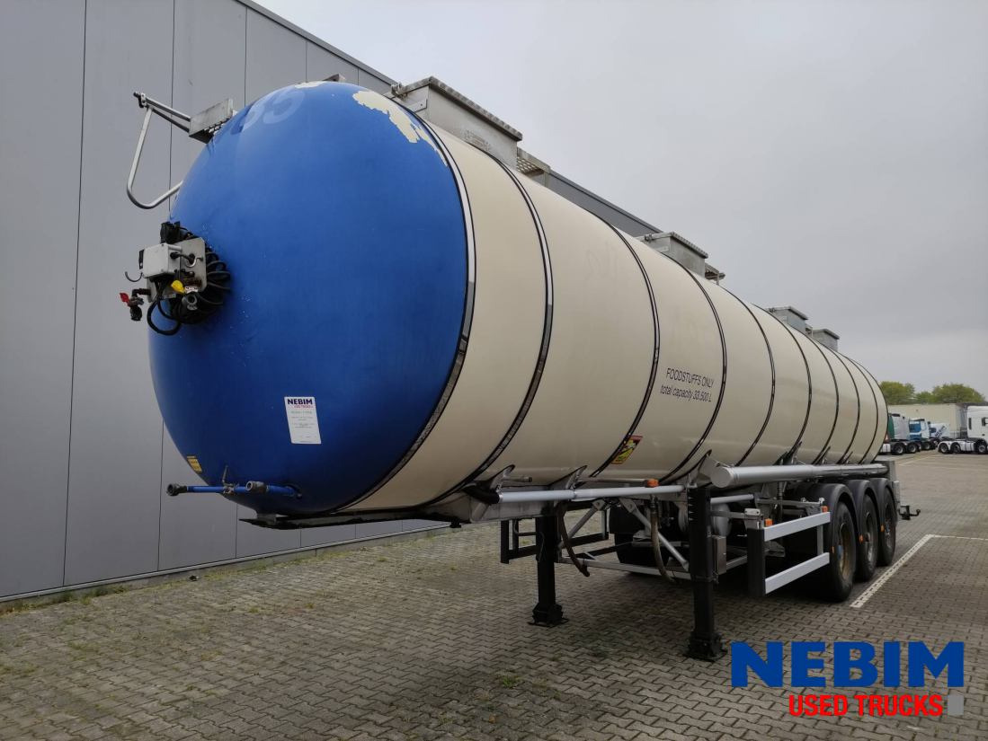 Feldbinder TSA 33.3-3 Unibloc pump electr - 3 comp. 8.000 / 2 2.500 / 3.000 Ltr. - Cisternový náves: obrázok 1 Feldbinder TSA 33.3-3 Unibloc pump electr - 3 comp. 8.000 / 2 2.500 / 3.000 Ltr. - Cisternový náves: obrázok 1