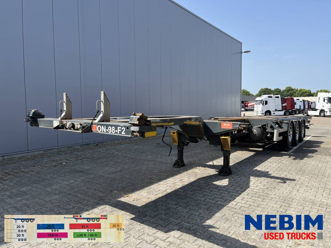 Pacton ET3 - Multi / Slider / Flex - Náves preprava kontajnerov/ Výmenná nadstavba: obrázok 1 Pacton ET3 - Multi / Slider / Flex - Náves preprava kontajnerov/ Výmenná nadstavba: obrázok 1