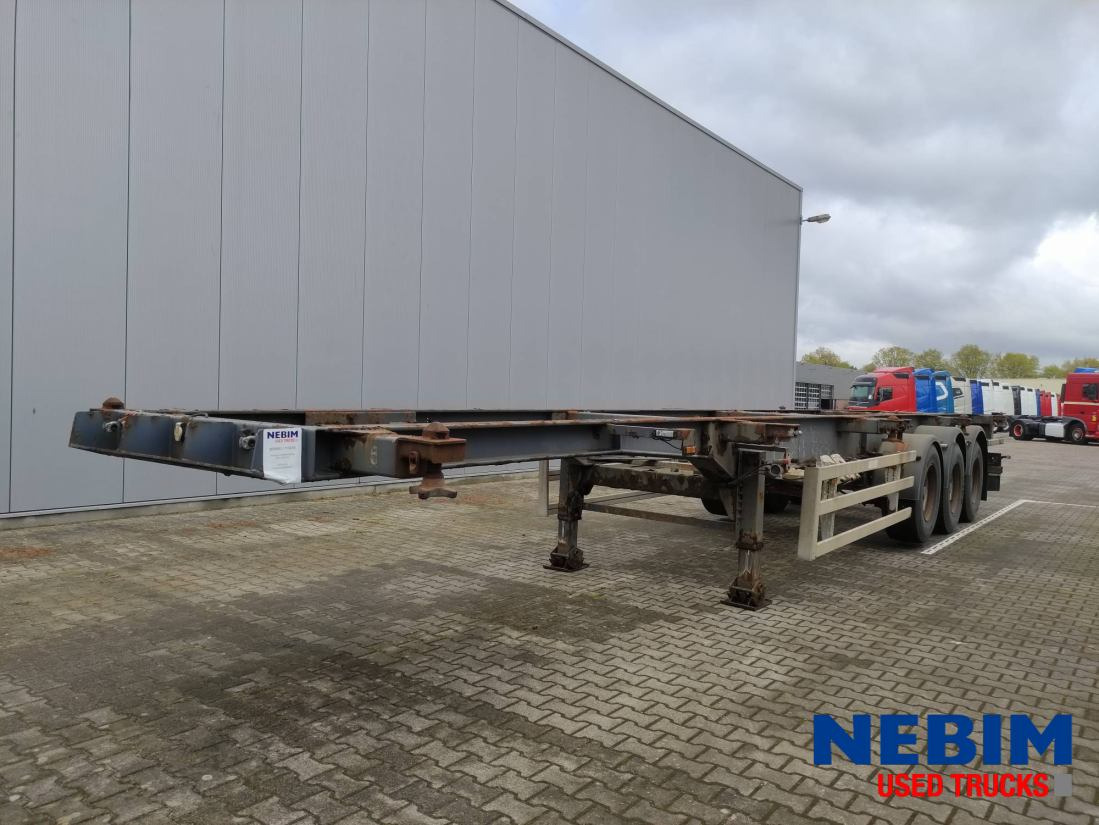 Renders Containerchassis ROC 12.27 CC - 1x40" 1x30" 2x20" - Náves preprava kontajnerov/ Výmenná nadstavba: obrázok 1 Renders Containerchassis ROC 12.27 CC - 1x40" 1x30" 2x20" - Náves preprava kontajnerov/ Výmenná nadstavba: obrázok 1