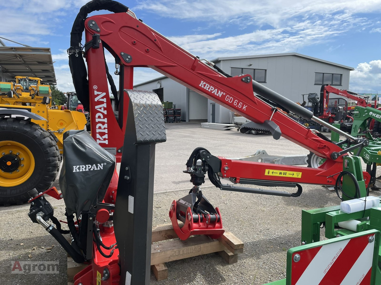 Krpan 6,6 K - 3-Punkt Kran - Hydraulická ruka: obrázok 3 Krpan 6,6 K - 3-Punkt Kran - Hydraulická ruka: obrázok 3