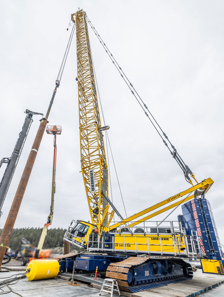 Liebherr LR 1400 SX - Pásový žeriav: obrázok 4 Liebherr LR 1400 SX - Pásový žeriav: obrázok 4