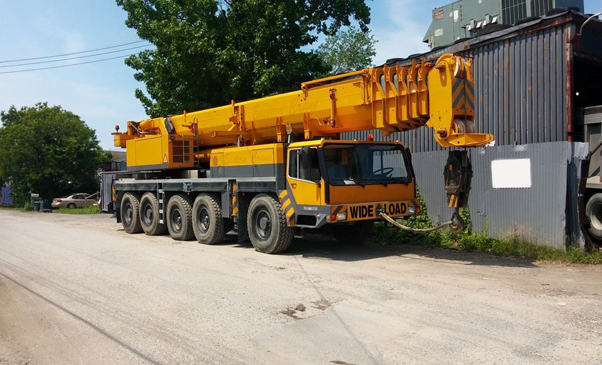 Liebherr LTM 1120-1 - Autožeriav: obrázok 2 Liebherr LTM 1120-1 - Autožeriav: obrázok 2